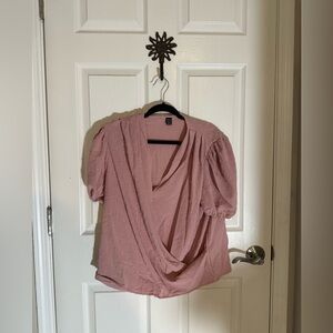 XL SHEIN Pink Blouse